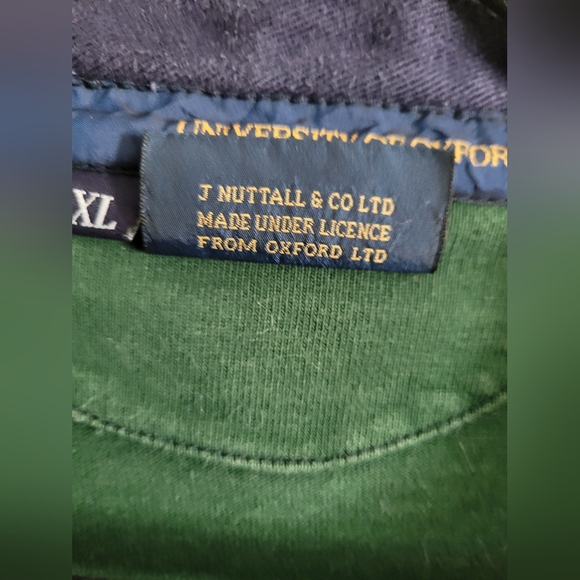 Vintage 90s university of Oxford original rugby shirt | size xl - Picture 4 of 6